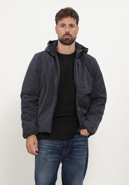 Donkerblauwe G-STAR RAW Jack CLEAN FOUNDATION HDD JACKET - large