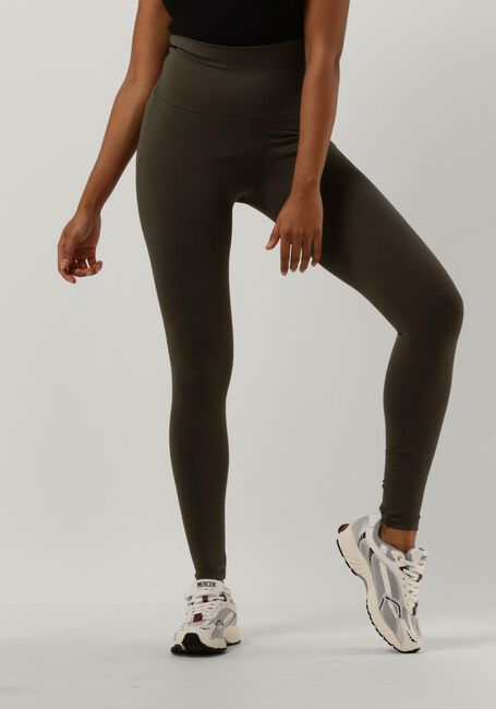 Donkergroene DEBLON SPORTS Legging CLASSIC LEGGINGS HIGH WAISTBAND - large