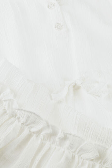 Witte RETOUR Mini jurk CANDY - large