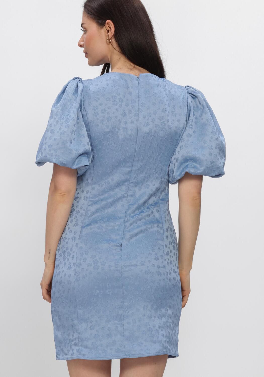 Blauwe Y.A.S. Jurken YASSANNE SS DRESS - large