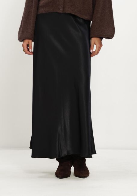 Zwarte MSCH COPENHAGEN Midirok MSCHNICOLETTE ULLAS SKIRT - large