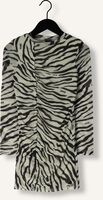 Zwarte NIK & NIK Mini jurk ZEBRA MESH DRESS Zwarte NIK & NIK Mini jurk ZEBRA MESH DRESS - medium
