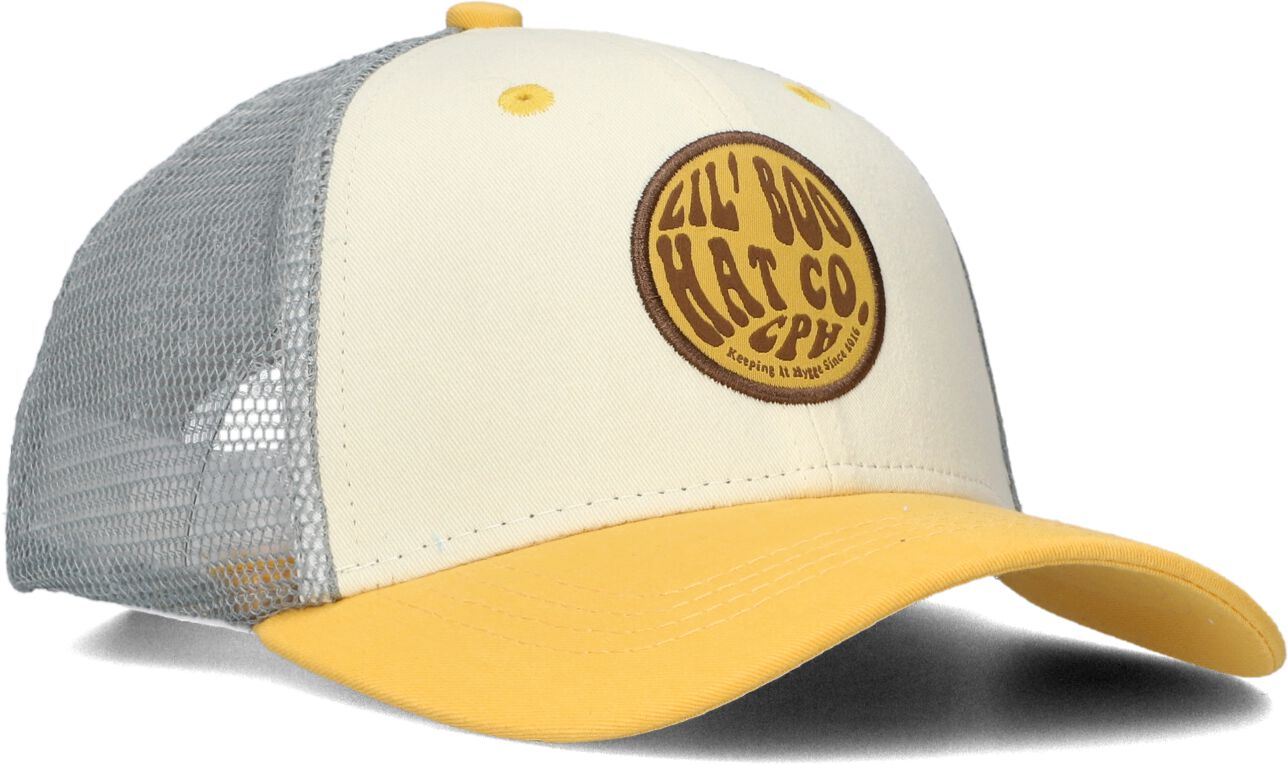 LIL'BOO Jongens Petten Trucker Cap B Geel XL