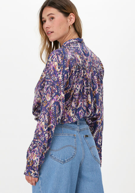 Blauwe LOLLYS LAUNDRY Blouses LARI SHIRT - large