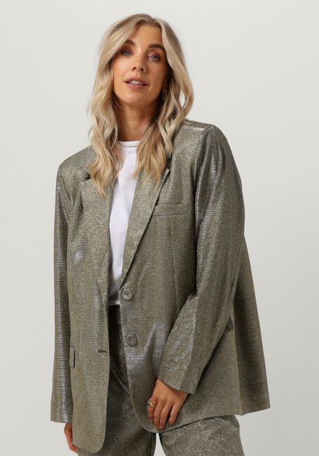 Gouden Y.A.S. Blazer YASSTYLES LS OVERSIZE BLAZER - large