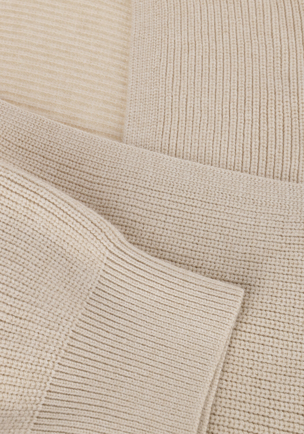 Beige MSCH COPENHAGEN Trui MSCHZINELLE RACHELLE WRAP PULLOVER - large