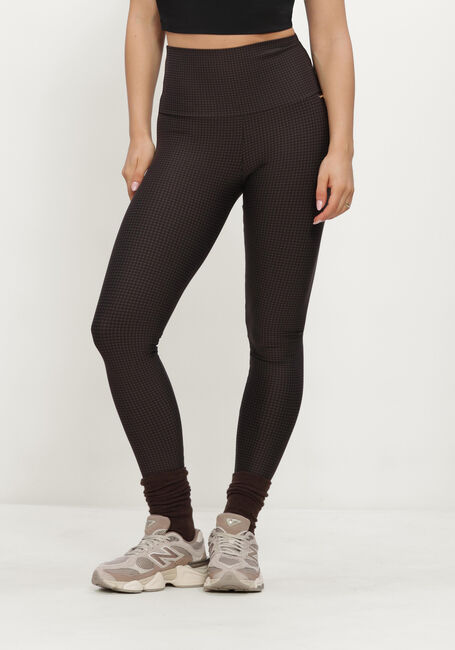 Bruine DEBLON SPORTS Sportleggings CLASSIC LEGGINGS HIGH WAISTBAND - large