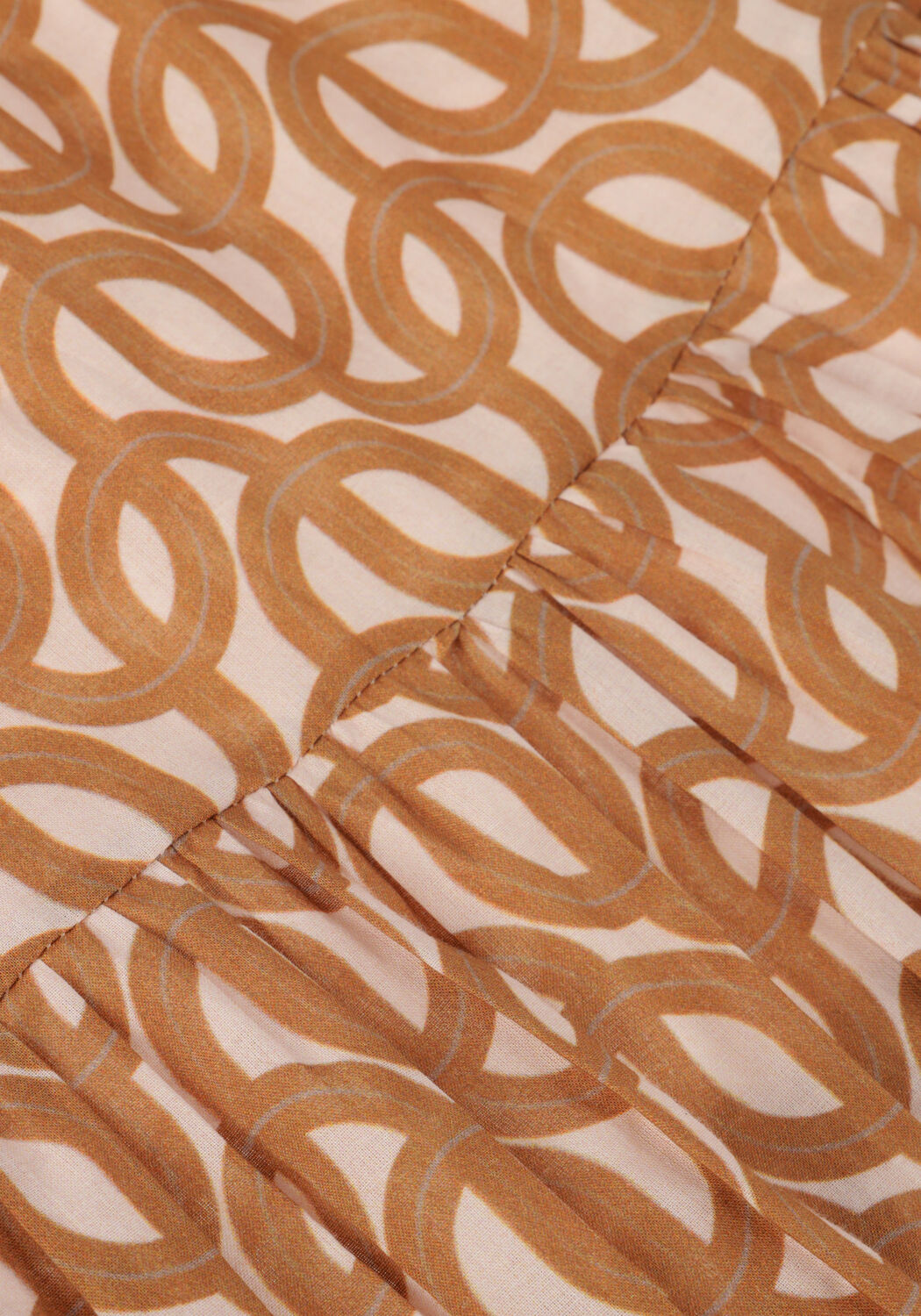 Camel NOTRE-V Mini jurk NV-DANIC SHORT DRESS - large