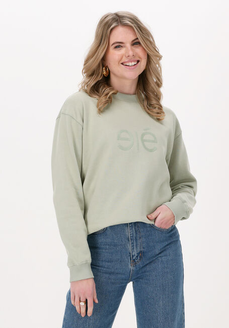 Groene ESM&Eacute; STUDIOS Sweater MADELINE SWEATSHIRT - large