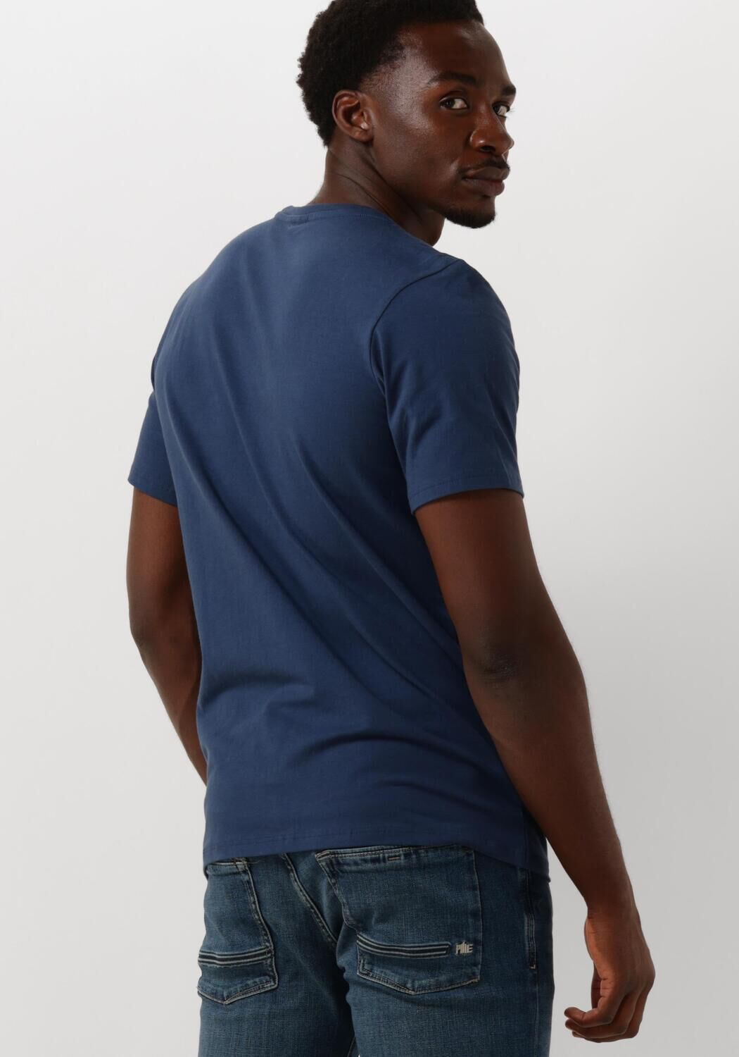G-STAR RAW Heren Polo's & T-shirts Slim Base R T S s Donkerblauw
