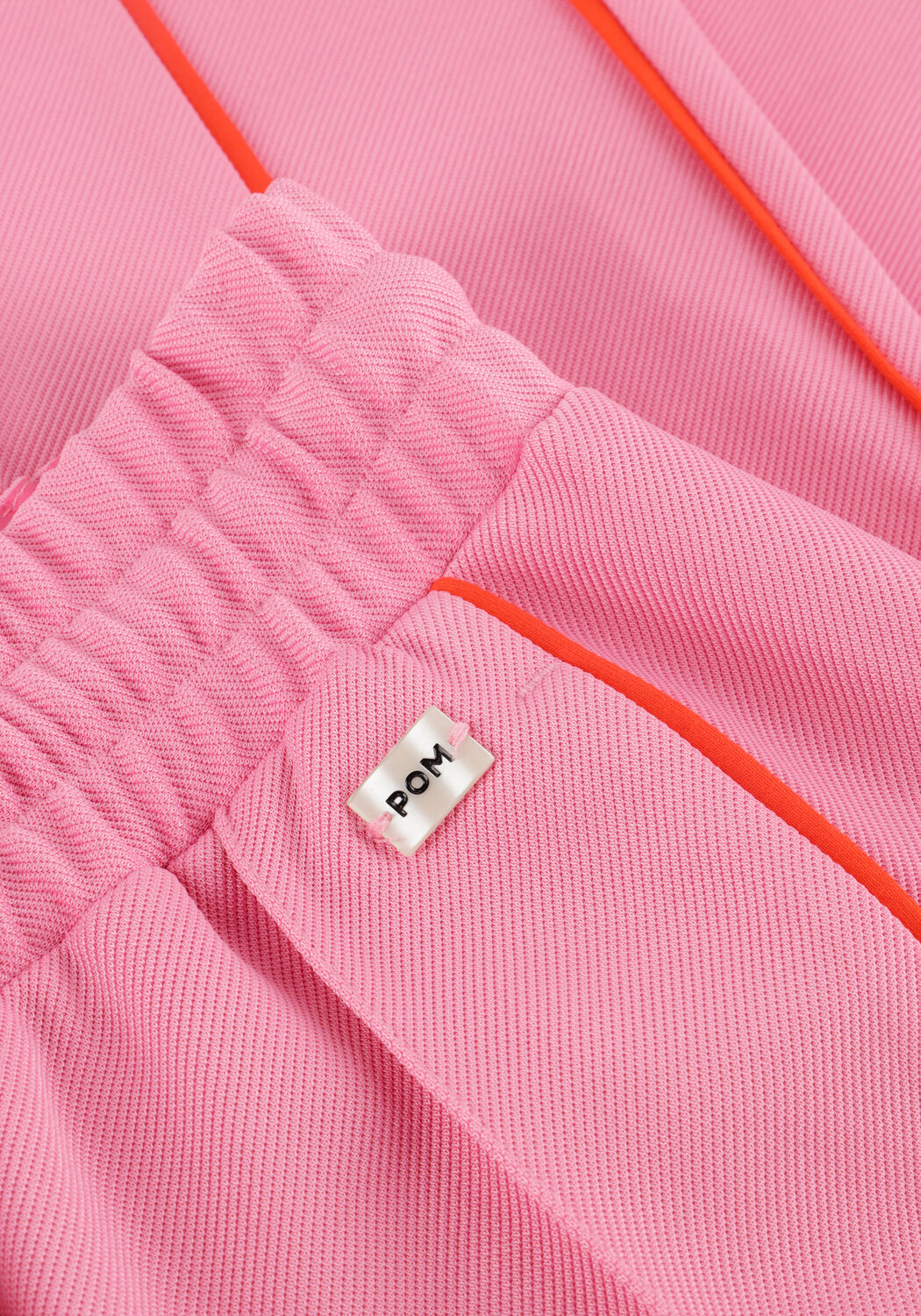 Roze POM AMSTERDAM Broeken TRACKPANTS COLOURBLOCK CHEERING PINK - large