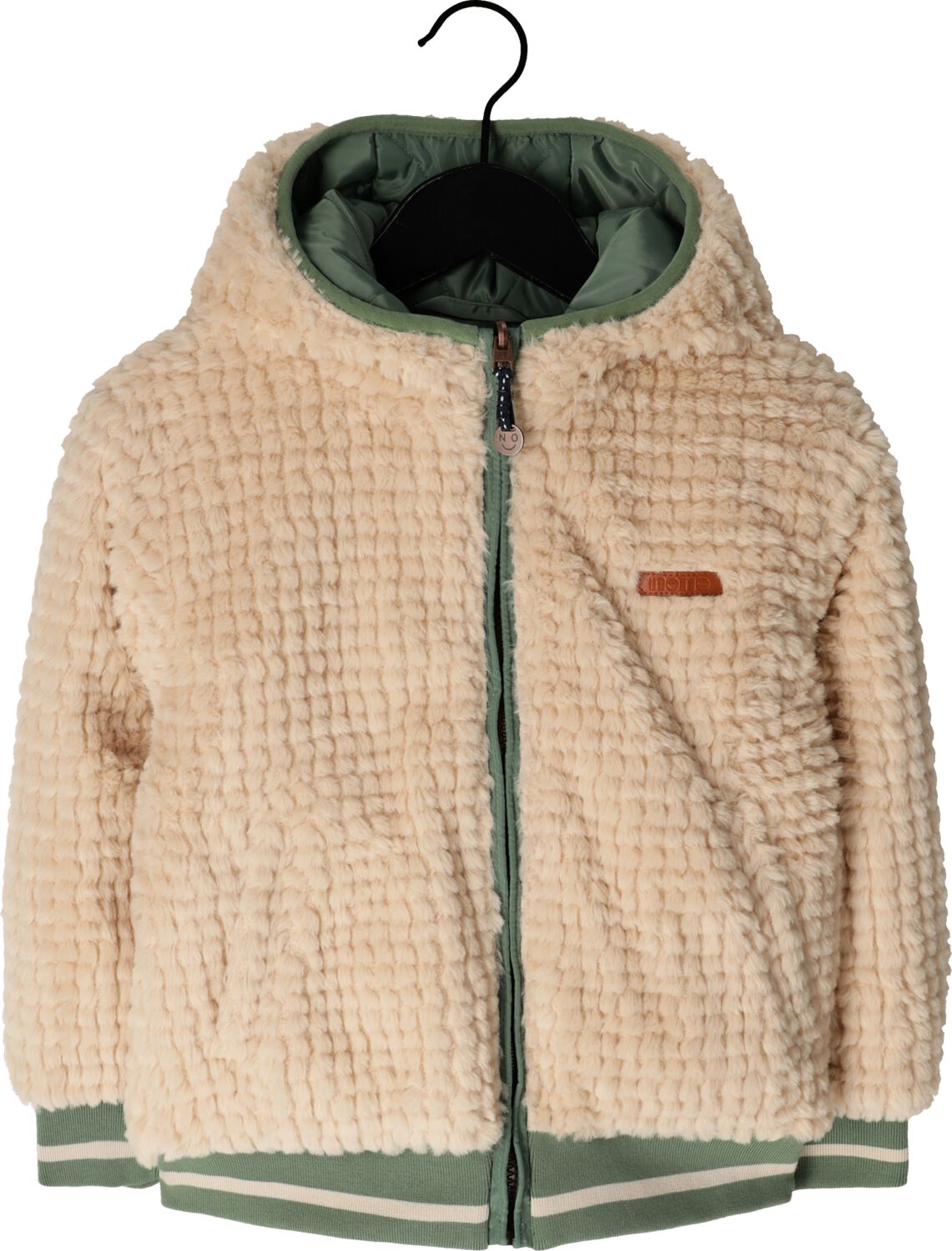 NONO Meisjes Jassen Bomby Reversible Hooded Jacket With Print At Sleeve Mint