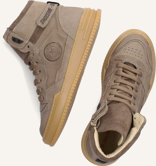 Taupe SHOESME Hoge sneakers NB22W014 Taupe SHOESME Hoge sneakers NB22W014 - large