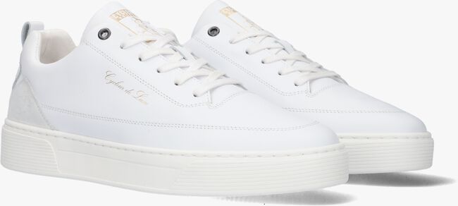 Witte CYCLEUR DE LUXE Lage sneakers POKES - large