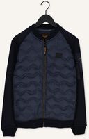 Blauwe PME LEGEND Jack ZIP JACKET TERRY MIXED PADDED NYLON Blauwe PME LEGEND Jack ZIP JACKET TERRY MIXED PADDED NYLON - medium
