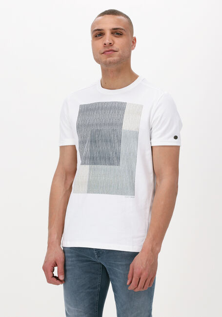 Witte CAST IRON T-shirt R-NECK RELAXED FIT DRY COTTON - large