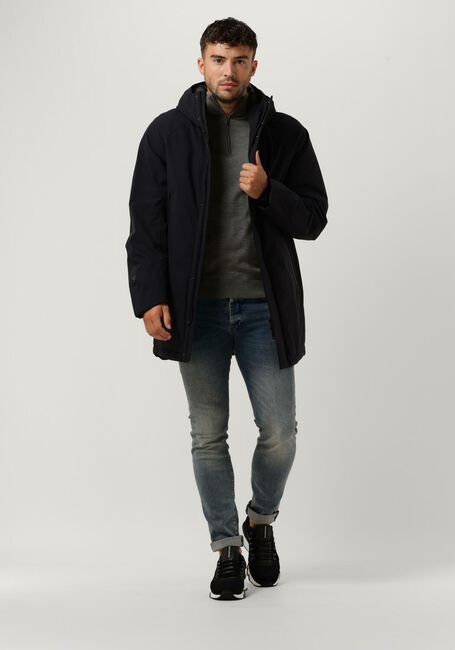 Zwarte KRAKATAU Gewatteerde jas QM374 - large