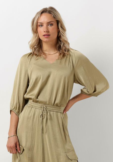 Groene SUMMUM Blouses TOP SILKY TOUCH - large
