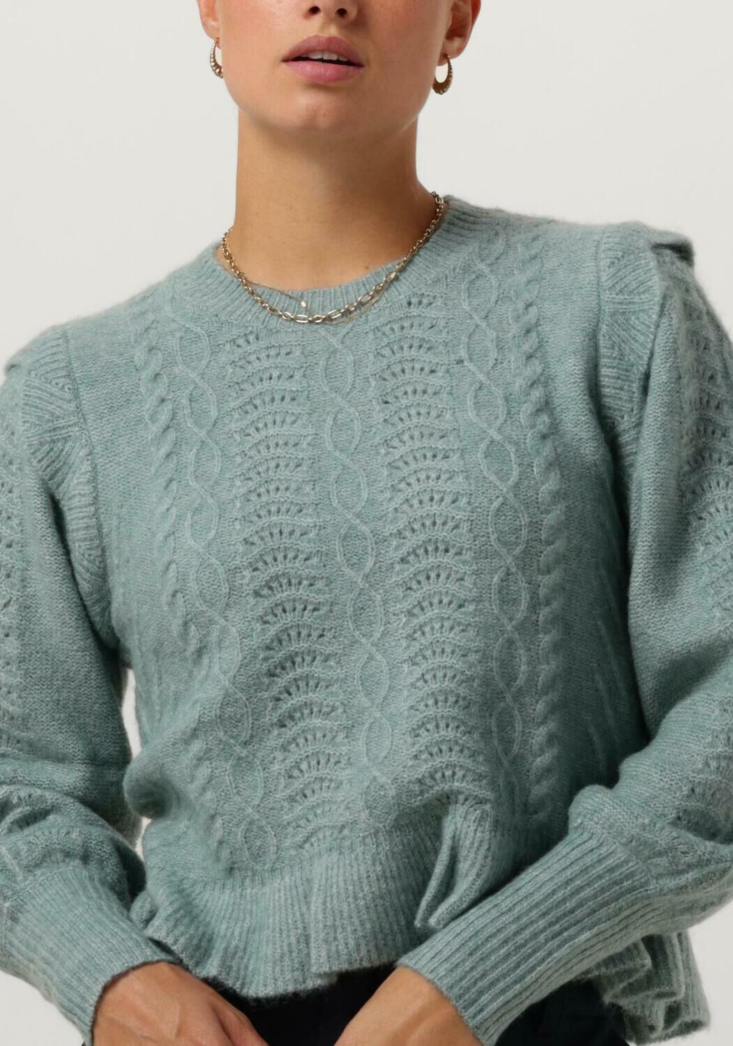 Y.A.S. Dames Truien & Vesten Yastumali Ls Knit Pullover S. Blauw