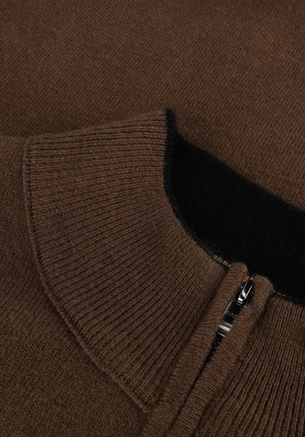 Donkergroene BOSS BLACK Trui MARLO - large