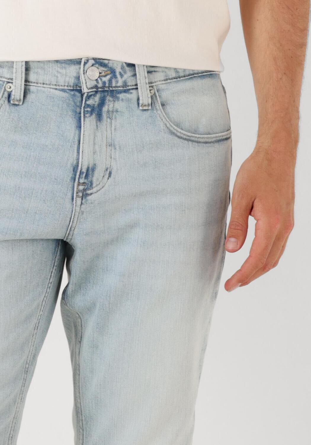 TOMMY JEANS Heren Jeans Scanton Slim Bi5115 Lichtblauw