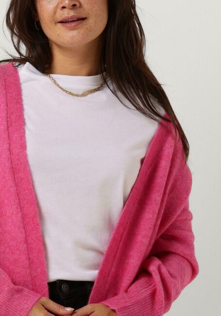 Fuchsia SELECTED FEMME Vest SLFLULU NEW LS KNIT LONG CARDIGAN B - large