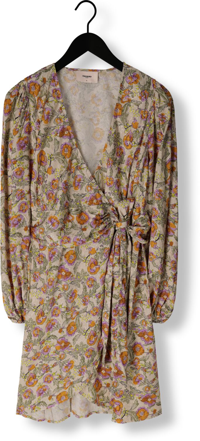 FREEBIRD Dames Jurken Blossom Mini Goud