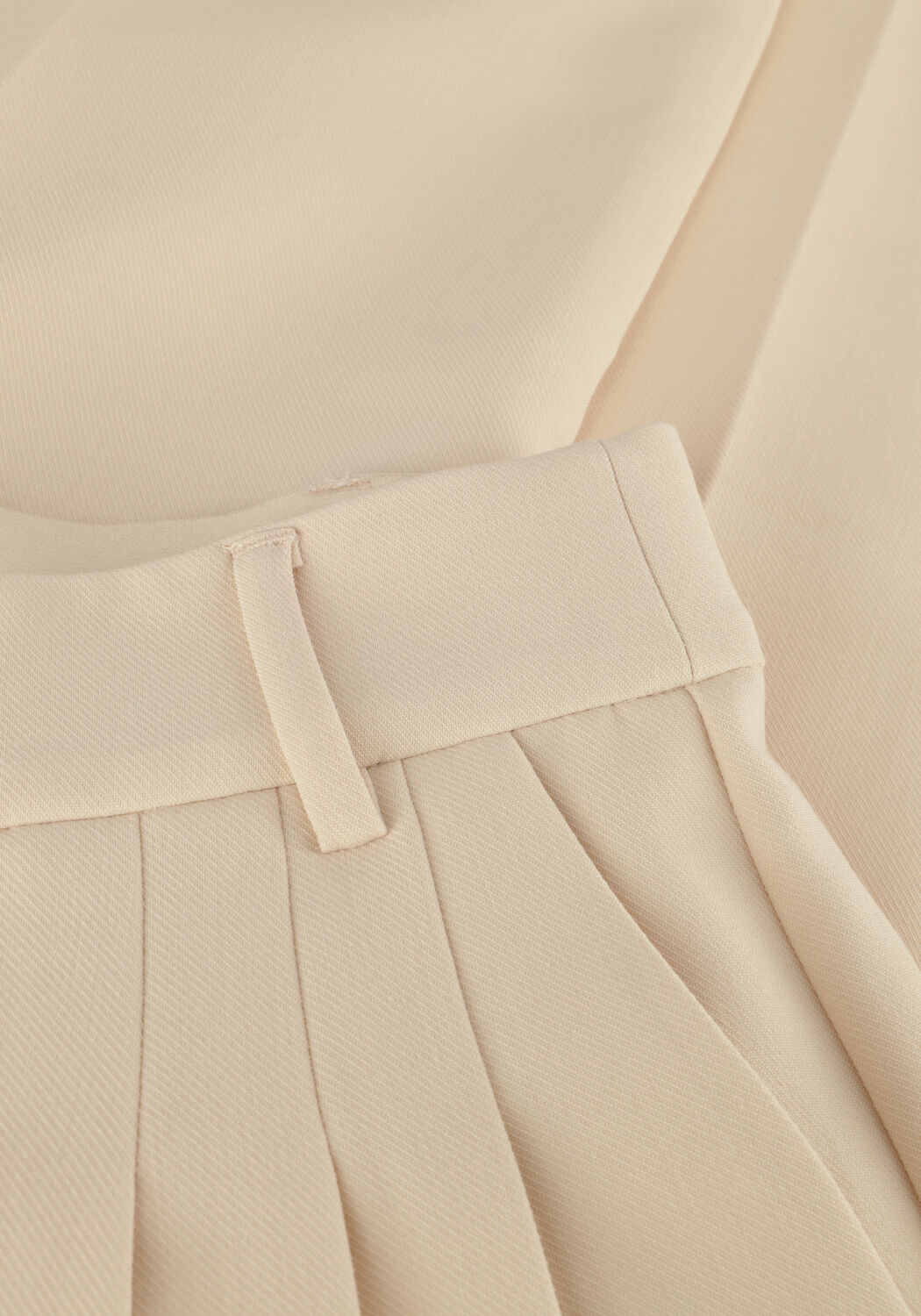 Beige CO'COUTURE Pantalon VOLA PLEATED LONG PANT - large