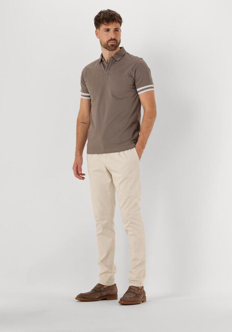 Taupe GENTILUOMO Polo POLO 3 BUTTON SS J2006-219 - large