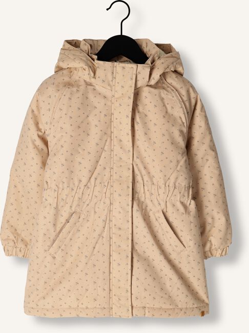 Beige LIL' ATELIER Parka's NMFGERDA PADDED LONG JACKET AOP FO LIL Beige LIL' ATELIER Parka's NMFGERDA PADDED LONG JACKET AOP FO LIL - large