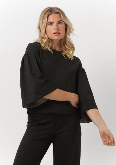 Grijze VANILIA Top DOUBLE PUNTO T - large