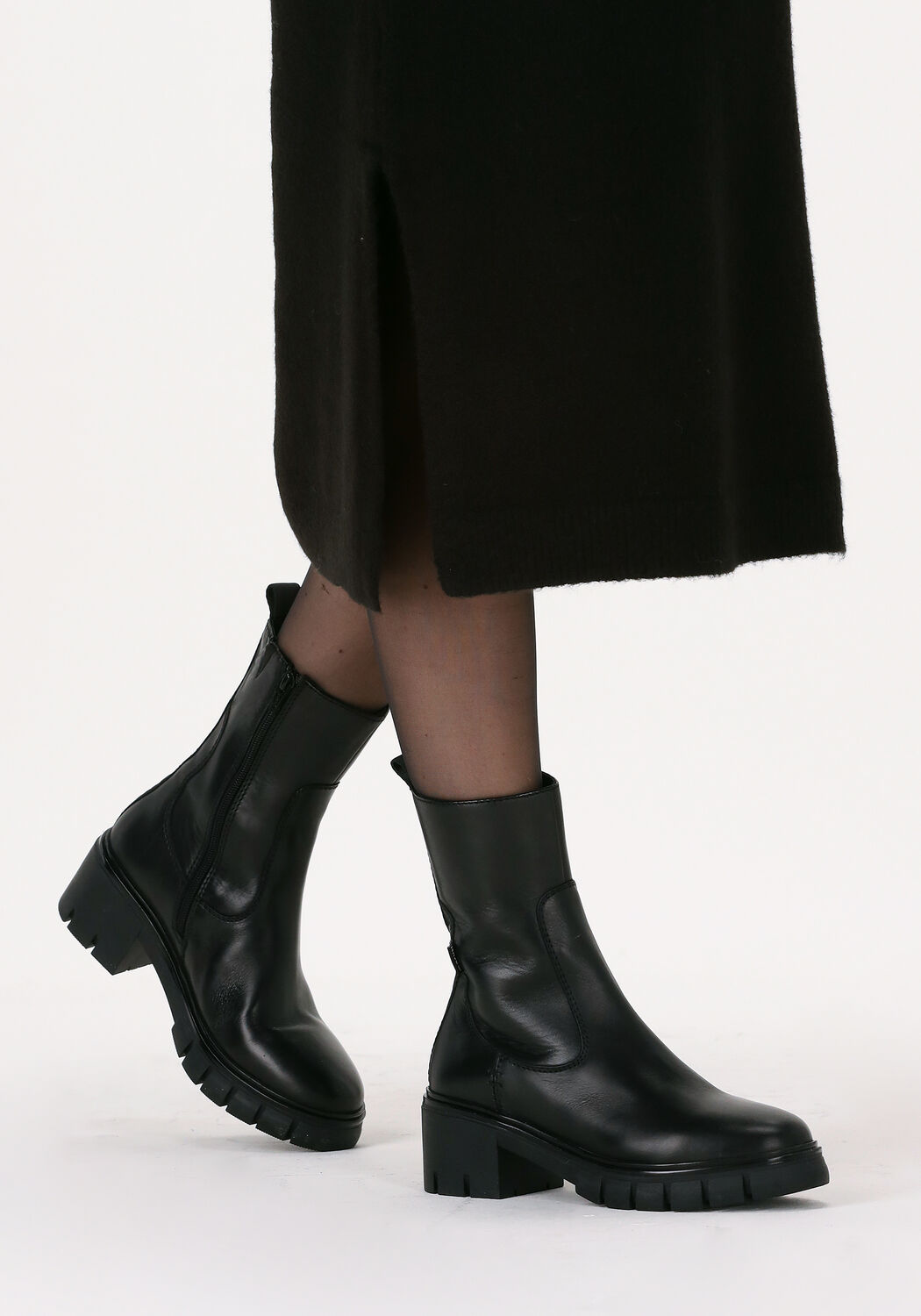 Zwarte MARUTI Enkelboots TICO | Omoda