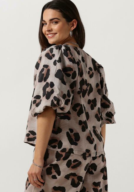 Zand BY-BAR Blouses JUTA CHEETAH BLOUSE - large