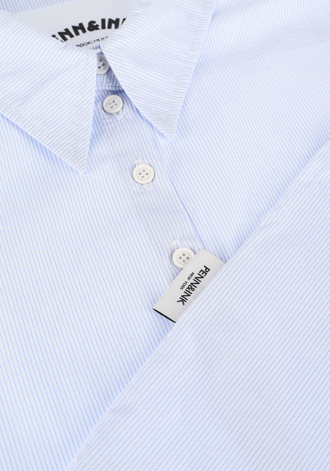 Blauwe PENN & INK Blouses SNNF1062 - large