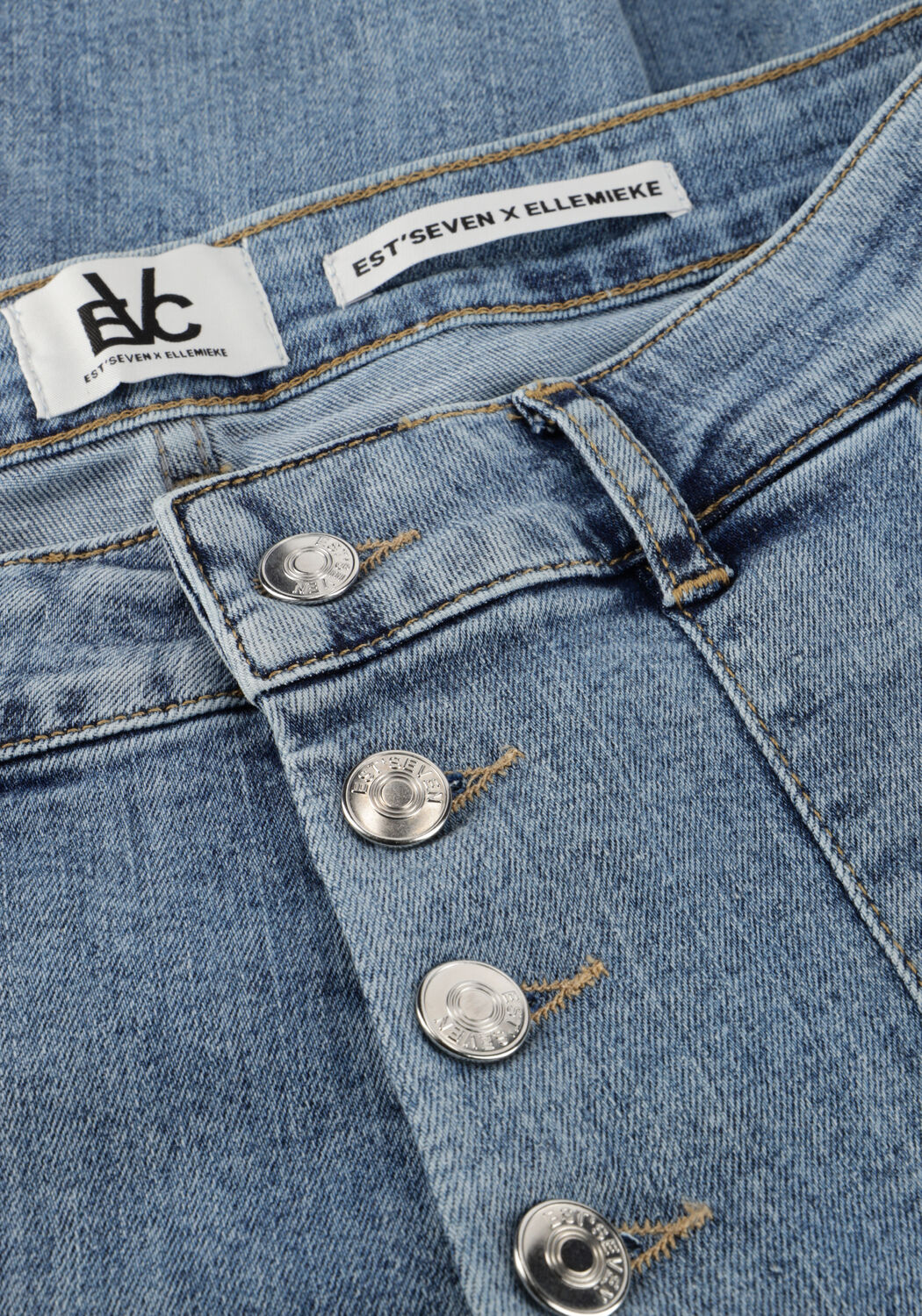 Donkerblauwe EST'SEVEN Broeken MACON JEANS - large