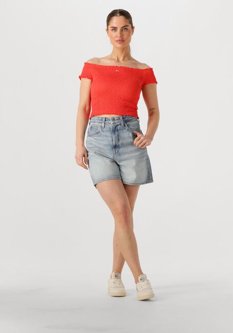 Oranje TOMMY JEANS Top TJW CRP SMOCK TOP - large
