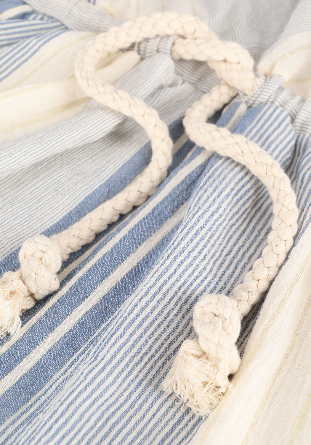 Blauwe LOUIZON Maxi jurk JIHANE ROBE - large