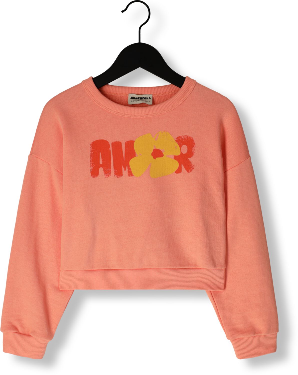AMMEHOELA Meisjes Truien & Vesten Yara Oranje
