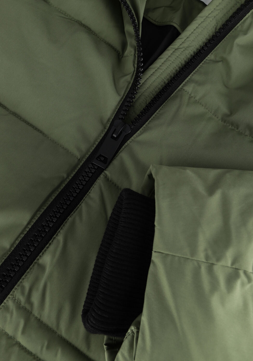 Olijf MSCH COPENHAGEN Gewatteerde jas PAVINARIA JACKET - large