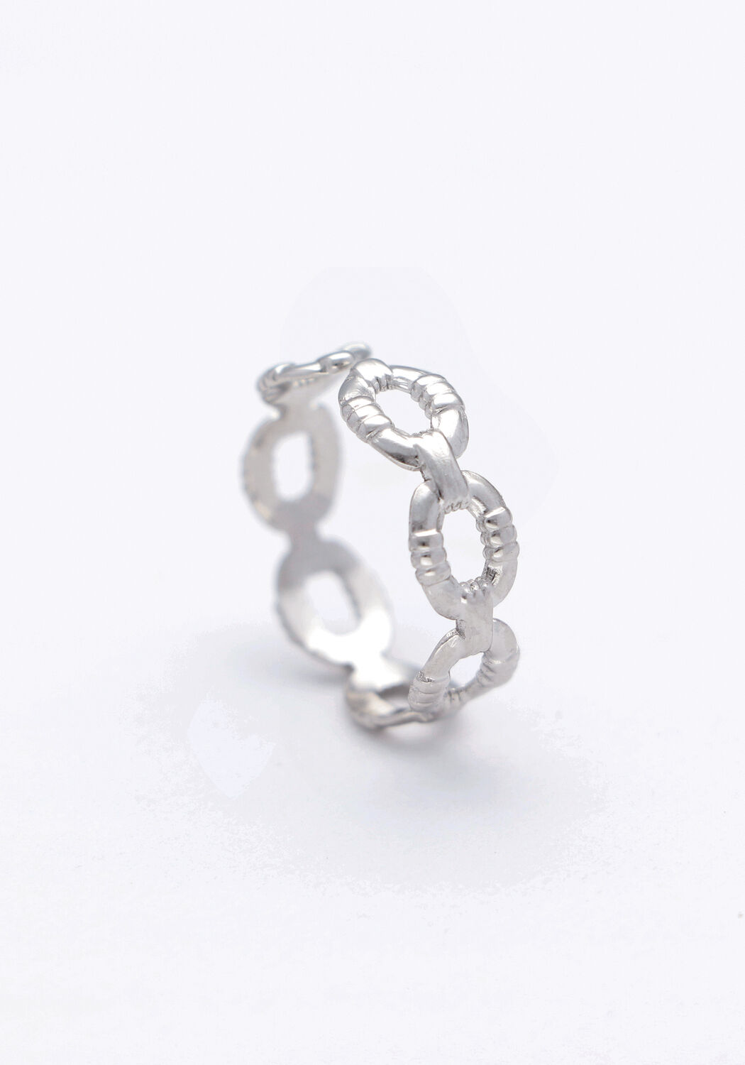 Zilverkleurig NOTRE-V Ringen OMSS22-026