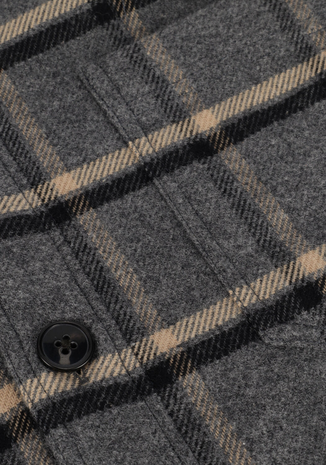 Grijze PORTO MILANO Overshirt LISSABON - large