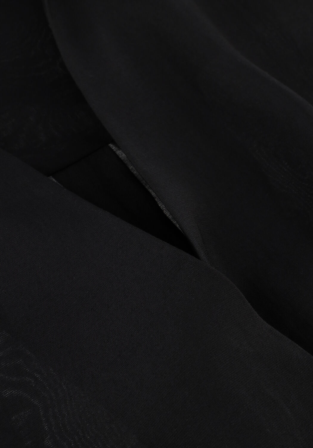 Zwarte ANOTHER LABEL Top DANI TOP S/S - large