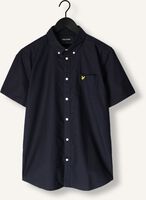 Donkerblauwe LYLE & SCOTT Casual overhemd SHORT SLEEVE OXFORD SHIRT Donkerblauwe LYLE & SCOTT Casual overhemd SHORT SLEEVE OXFORD SHIRT - medium