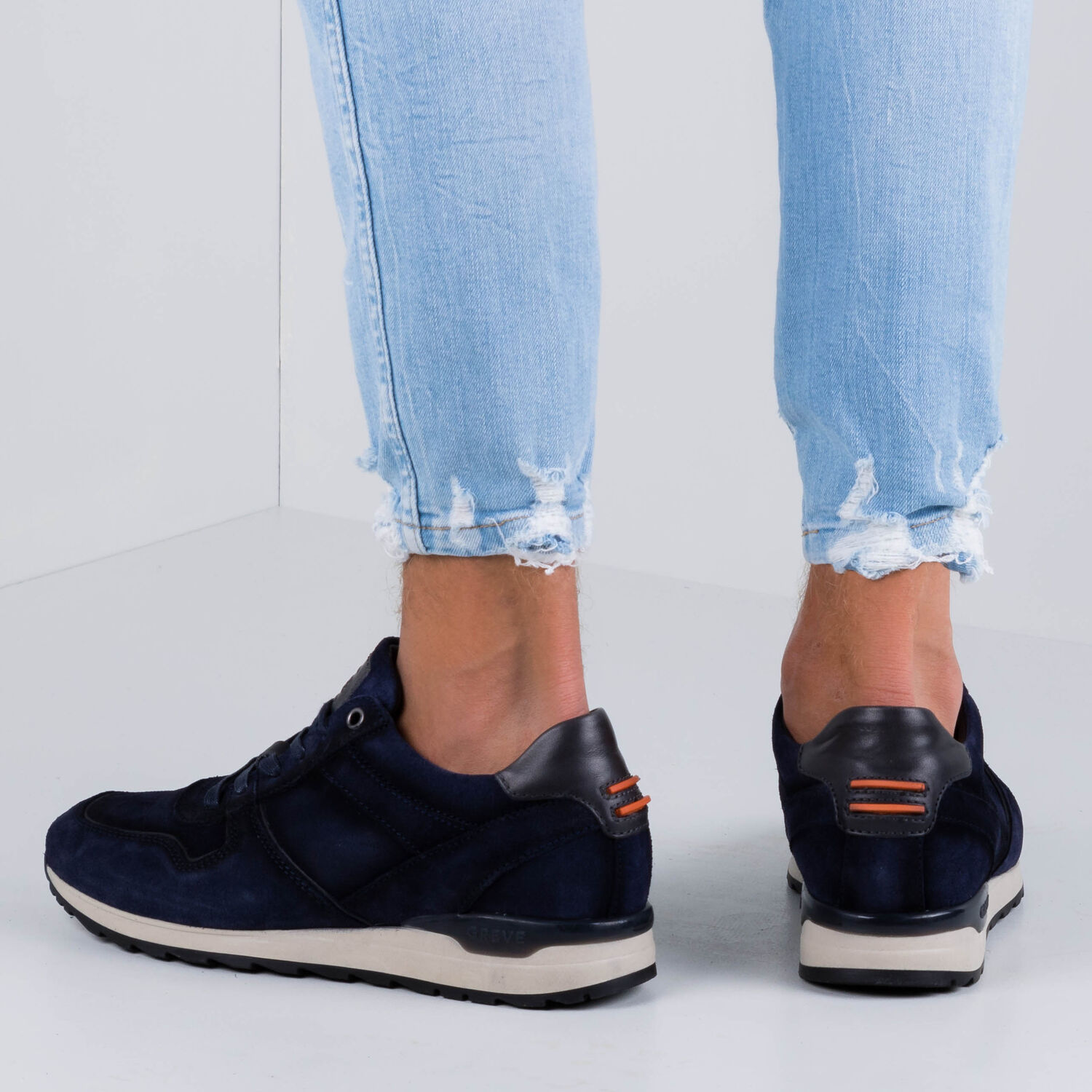 Blauwe GREVE Lage sneakers FURY 7243 - large