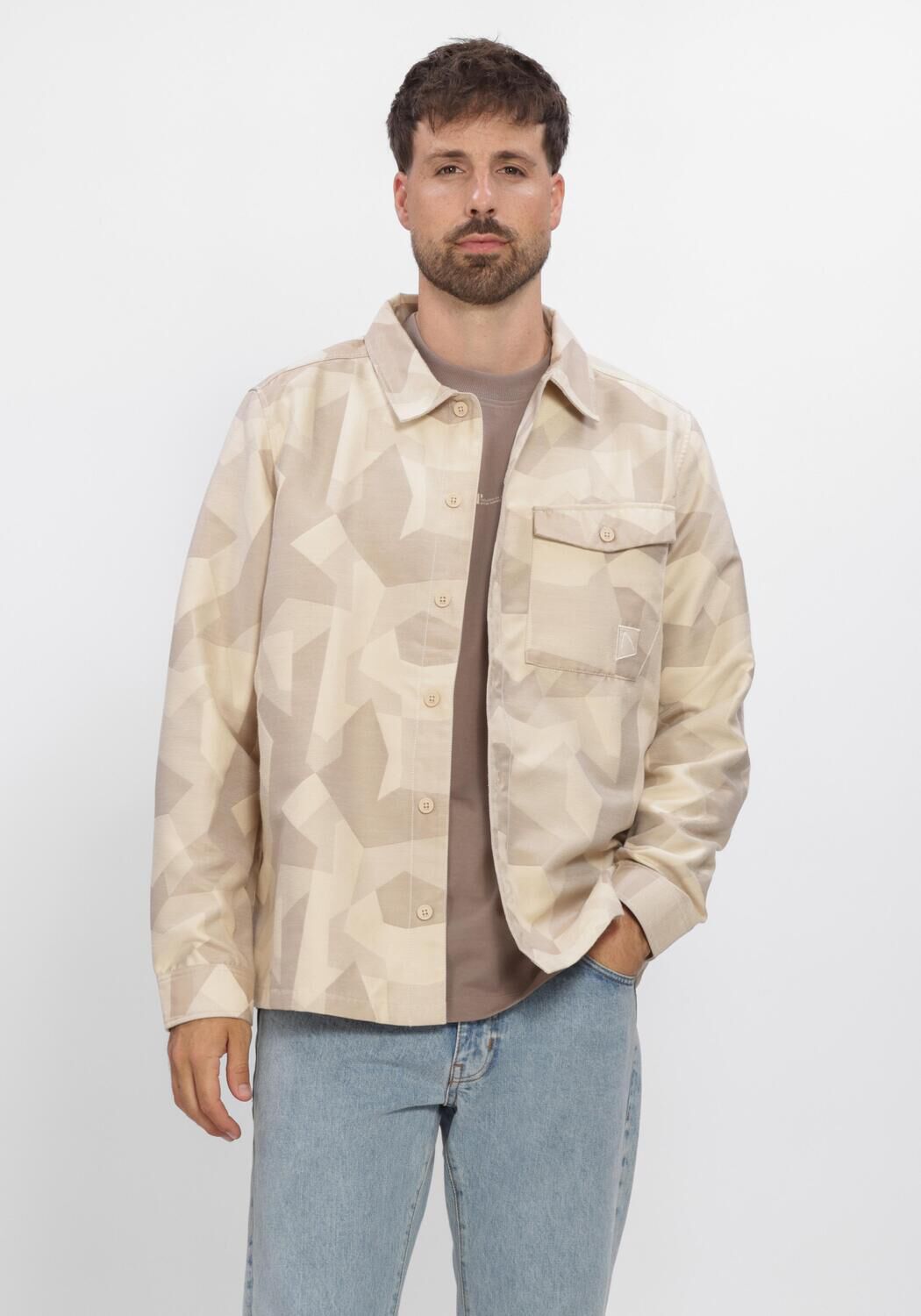Creme CHASIN Overshirt RIVIX DAZZLE - large