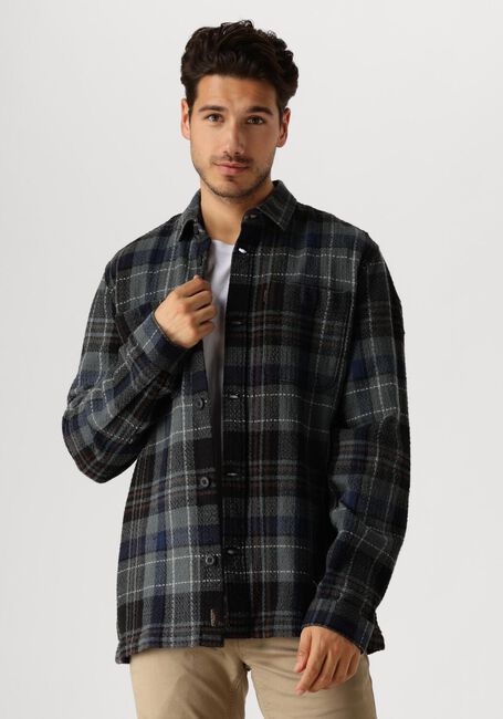 Grijze PME LEGEND Casual overhemd LONG SLEEVE SHIRT DOBBY MATTWEAVE - large