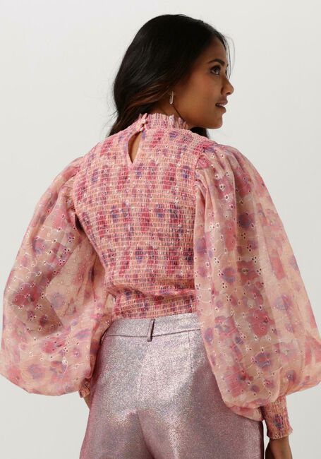 Roze BRUUNS BAZAAR Blouse HYSSOP SILKE BLOUSE - large
