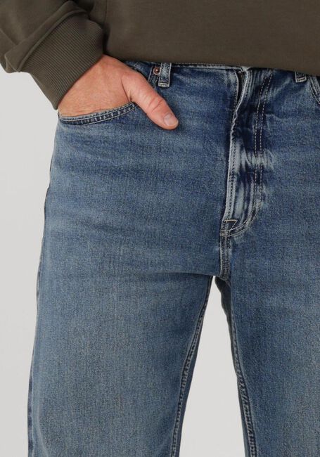 Blauwe CALVIN KLEIN Straight leg jeans STNDRD STRGHT TINTED CK STONE JEANS - large