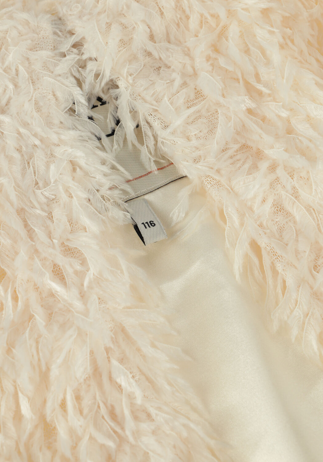 Ecru LIKE FLO Vest FLO CARDIGAN - large