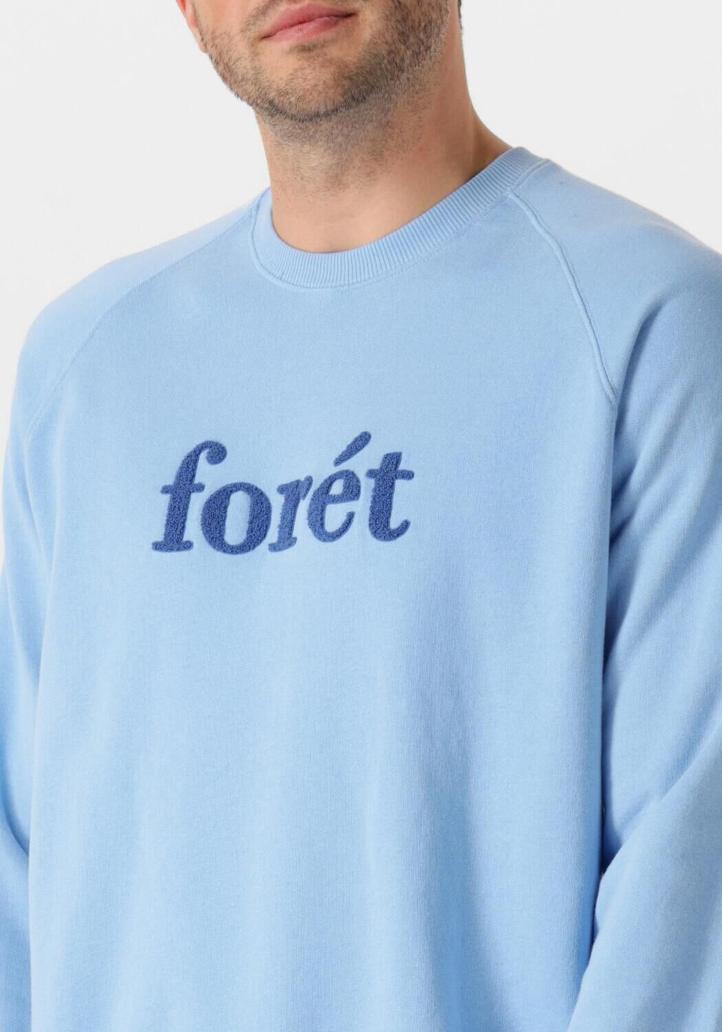 FORÉT Forét Heren Truien & Vesten Spruce Sweatshirt Lichtblauw
